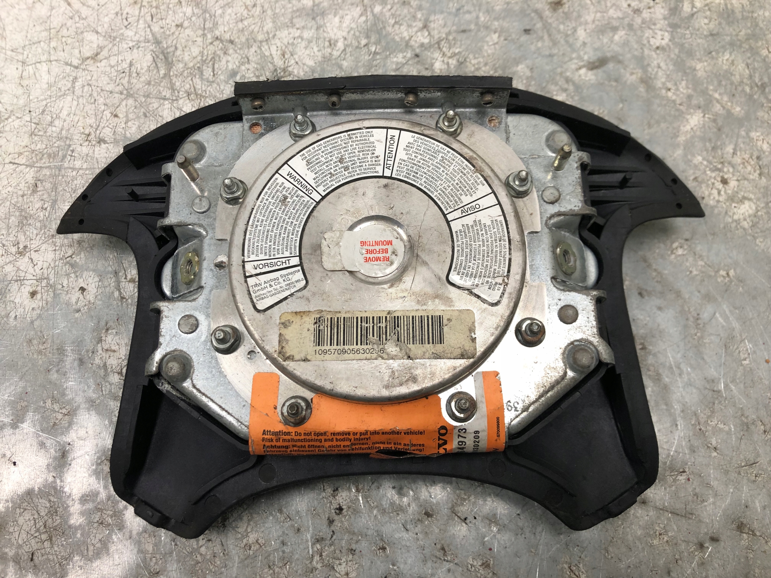 airbag airbag driver´s VOLVO V40 30864973