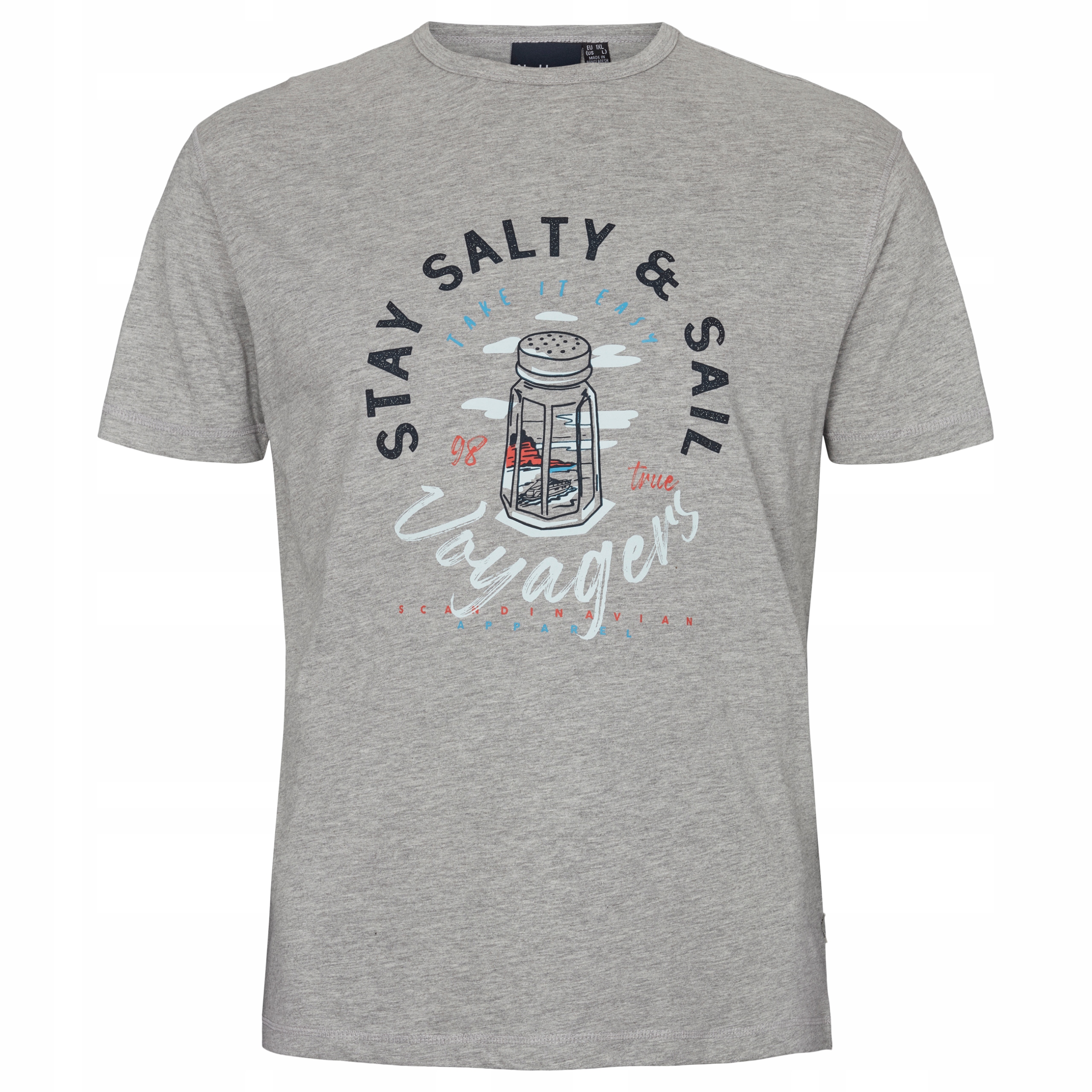 

North 56 Duże Rozmiary Koszulka T-shirt 5XL 156cm
