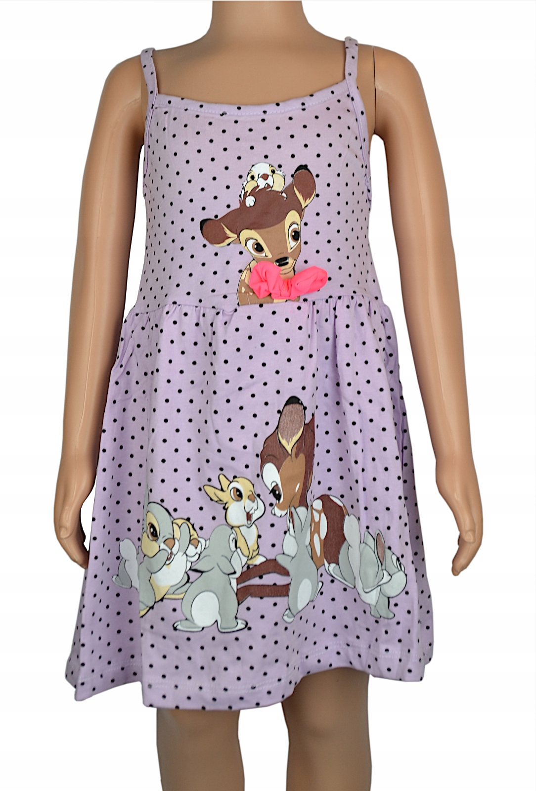 

Sukienka Bambi fiolet, bawełna roz.98/104