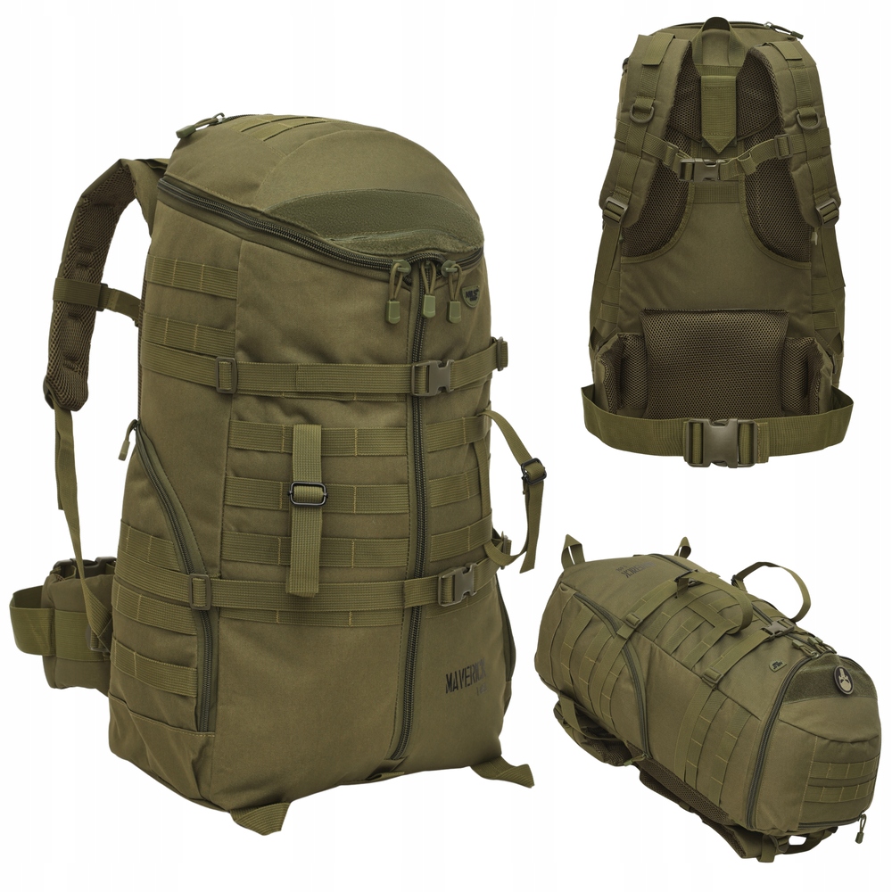 Batoh Trekkingový Taktický Prostorný Survival 65 L Nils