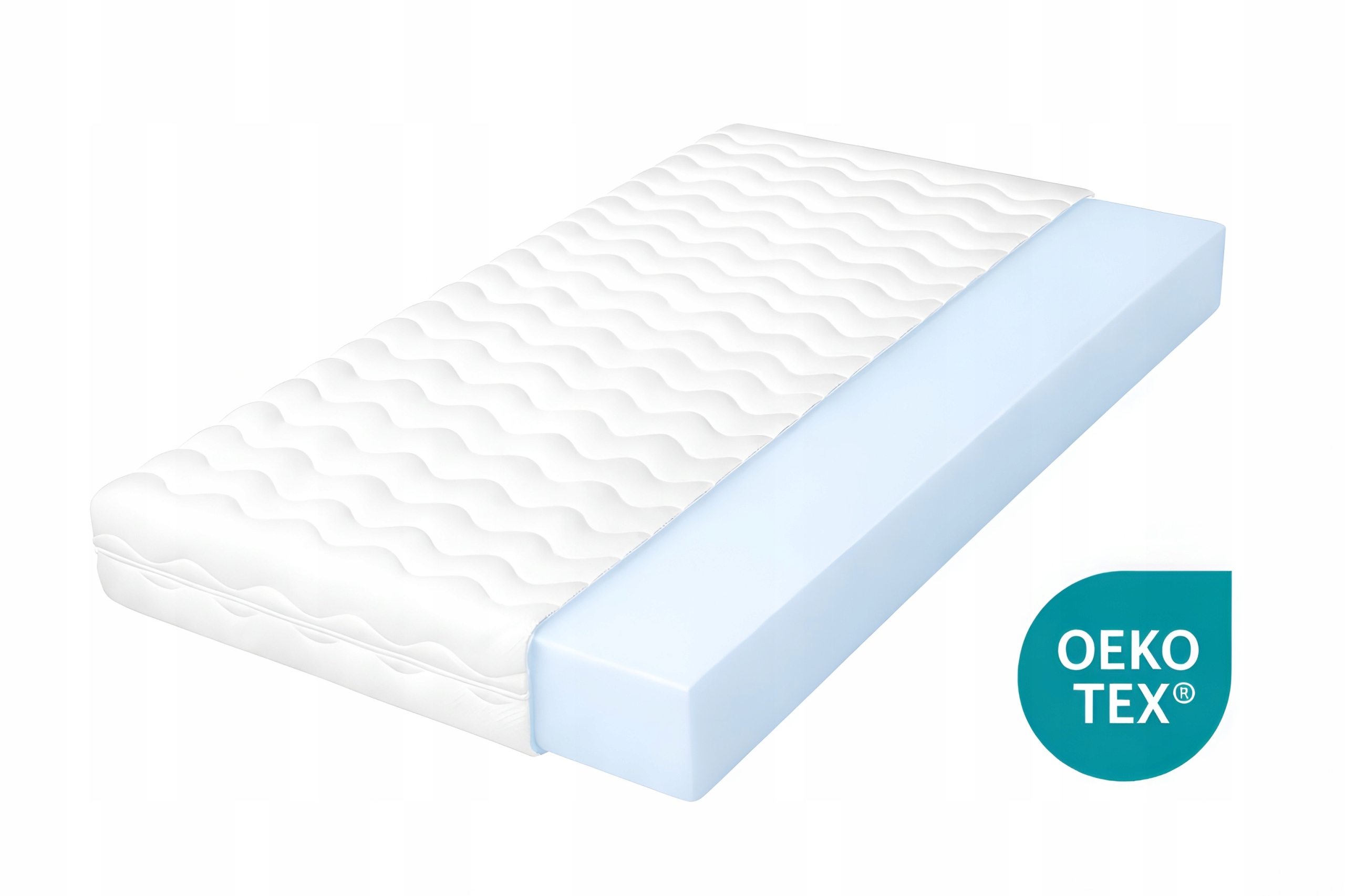 Materac piankowy Miękki H2 135X190 Mikrofibra 9cm Antybakteryjny pianka