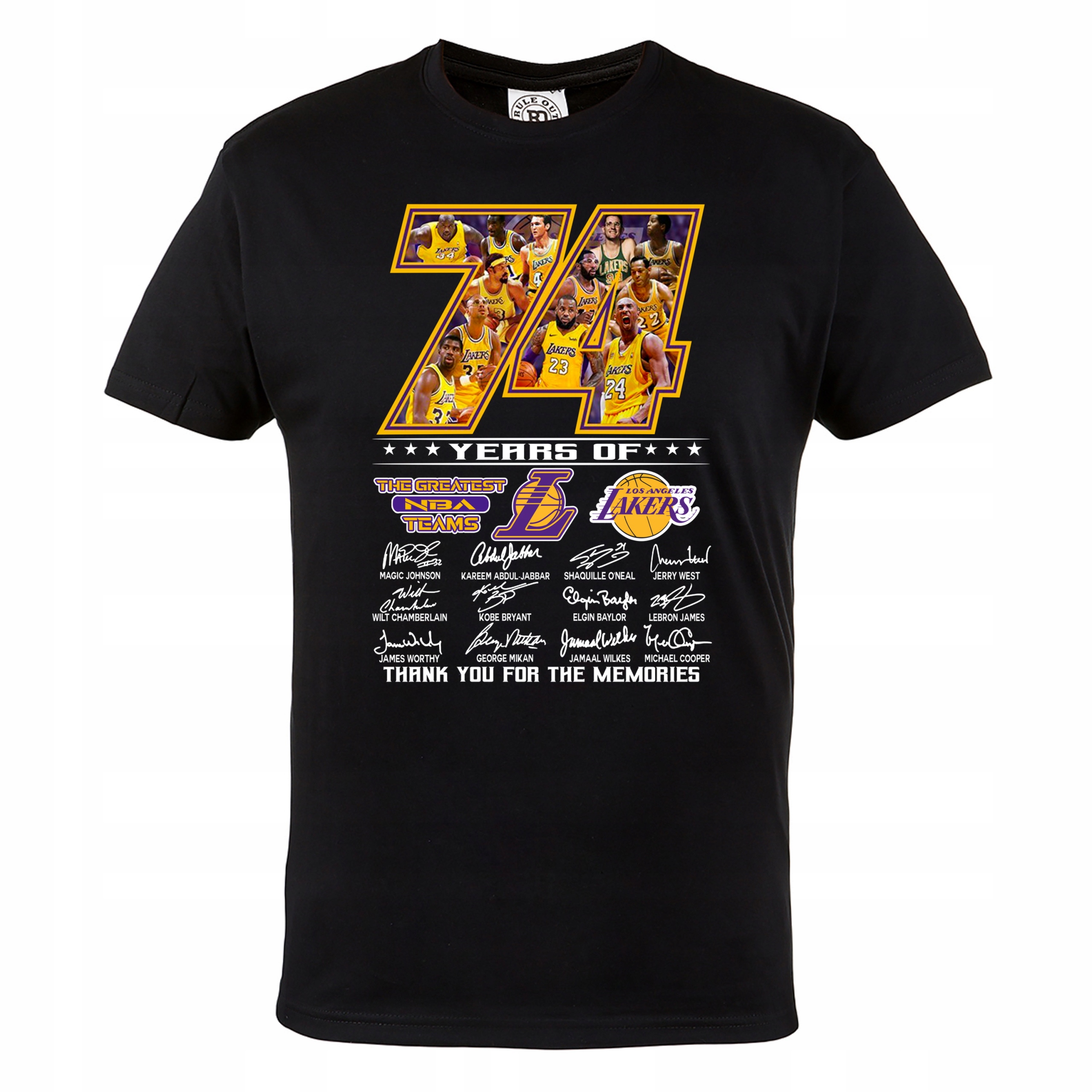 

Koszulka Koszykarska 74 Lata La Lakers Nba