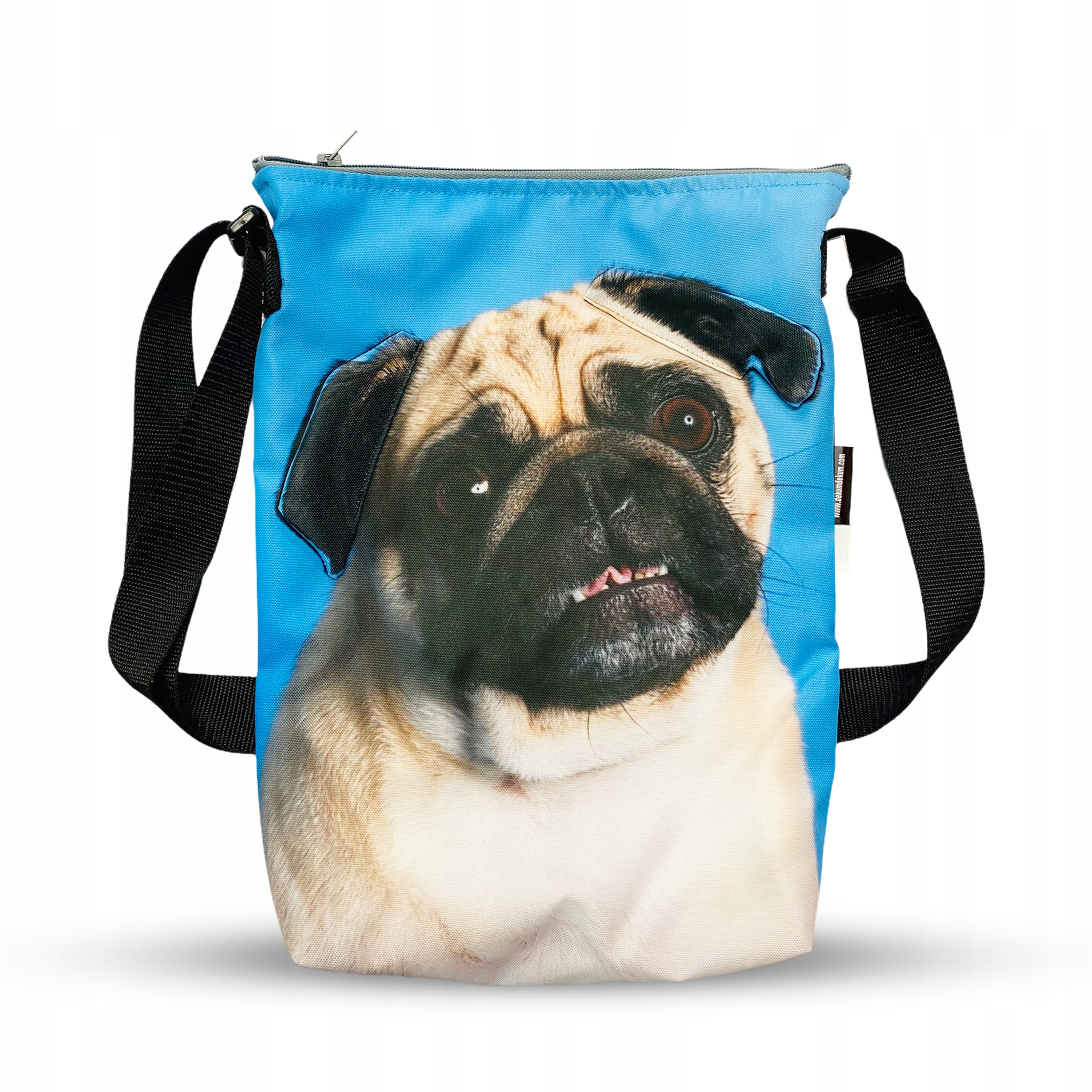 Minishopper 3D Taška se psem Mops mopsem jako dárek