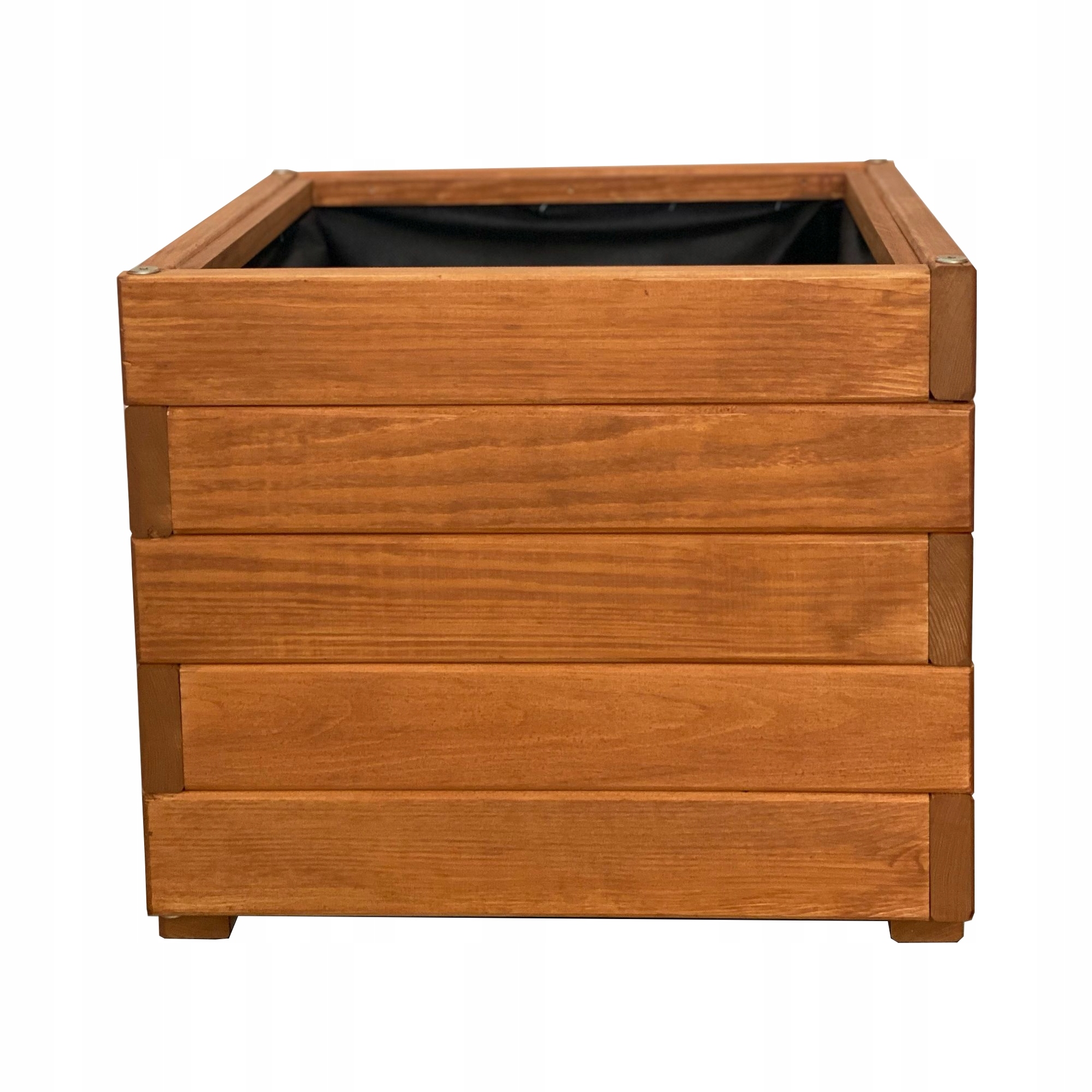 Donice Doniczki Drewniane Teak 40 cm x 40 cm x 34 cm Wysyłka w całości
