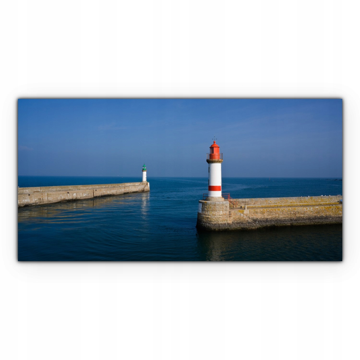 

Obraz canvas na ścianę 100x50 Latarnia Morska Port