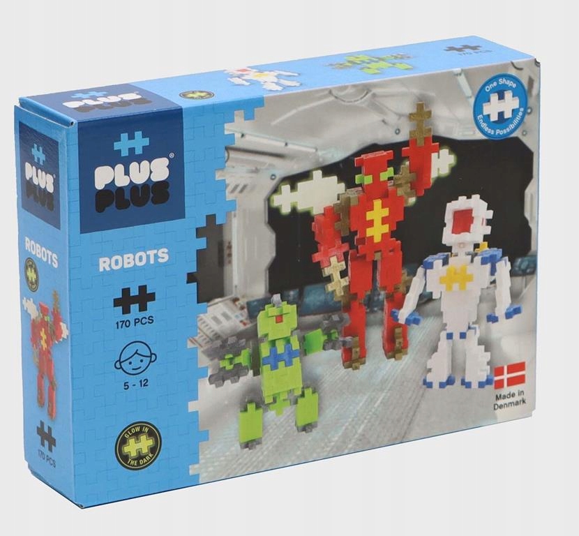 

Klocki Plus-Plus mini 170 szt Roboty 5+