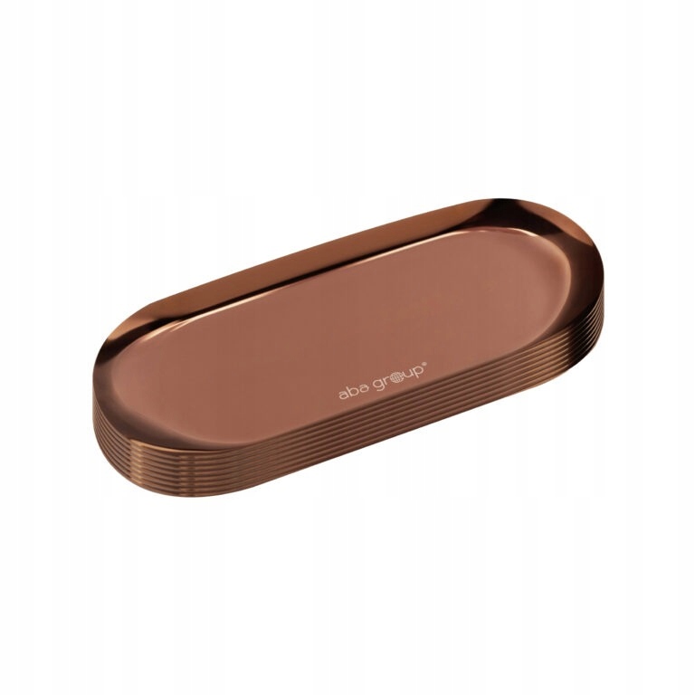 Oválná miska na nářadí Nerezová Ocel Růžové zlato 8ks Aba Group