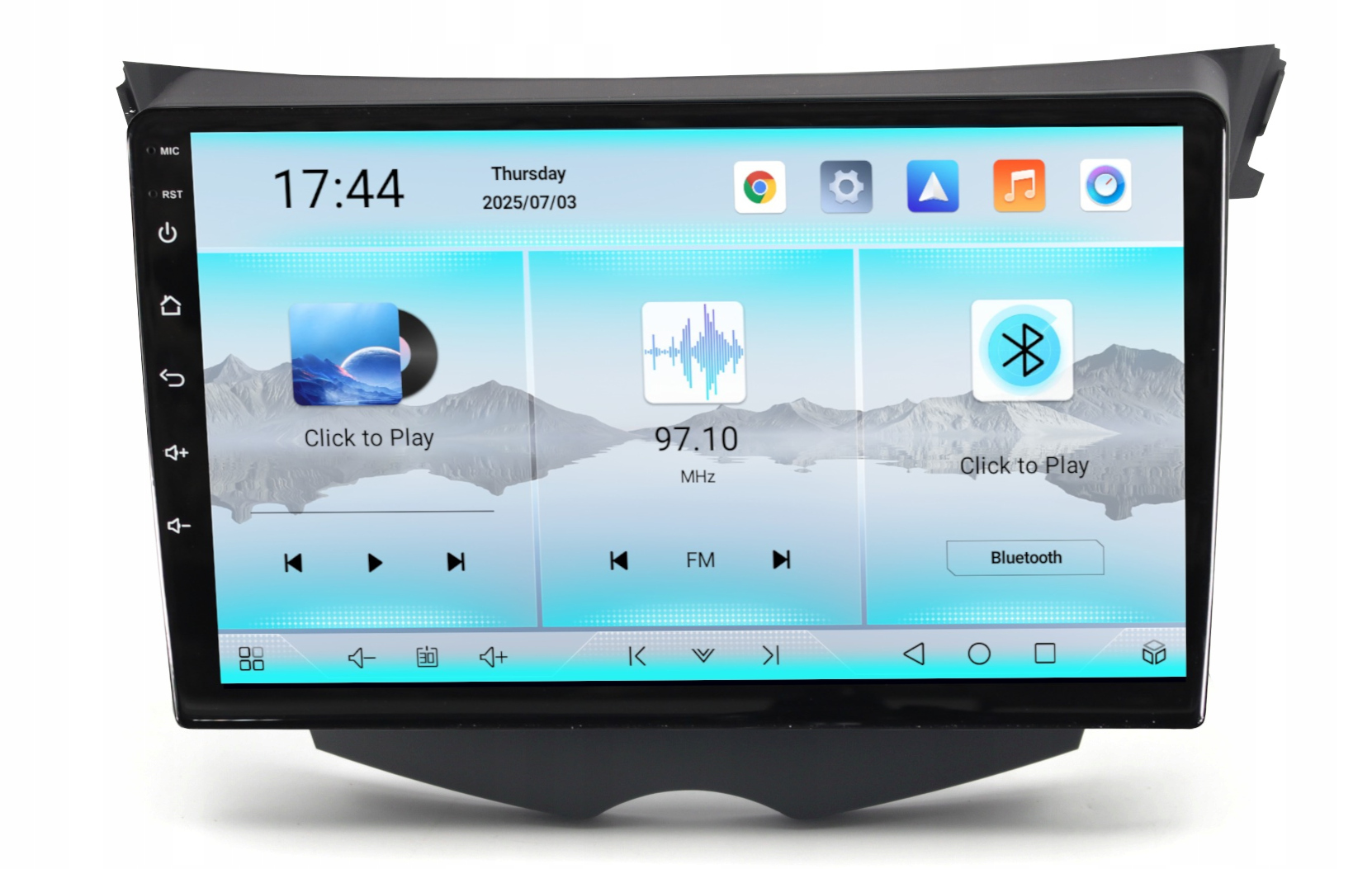 Radio Samochodowe z nawigacją dotykowe Android Hyundai Veloster 2011-2017