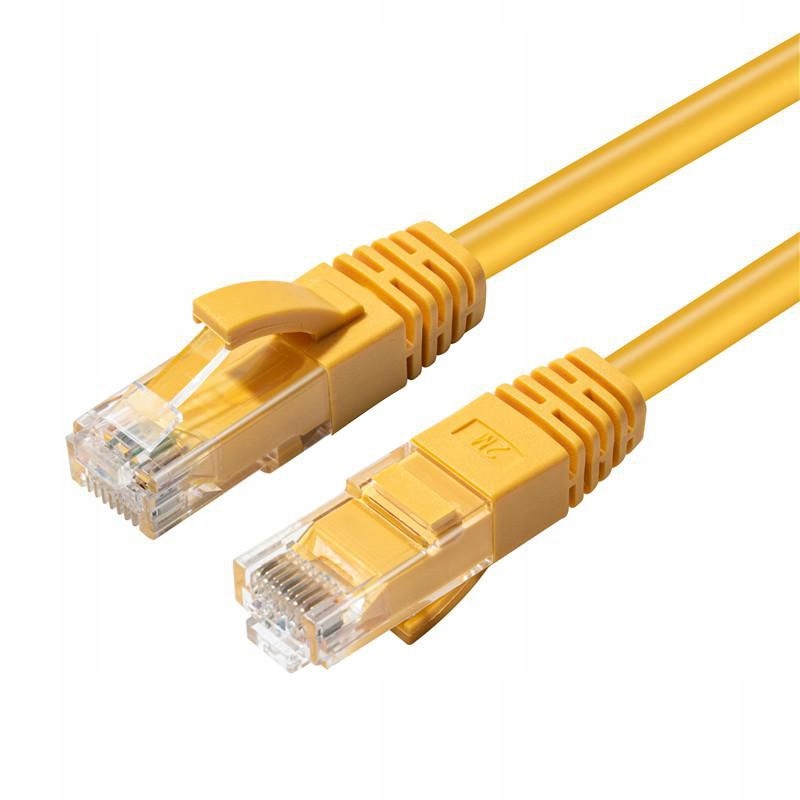 MicroConnect U/utp CAT6 20M Yellow Lszh