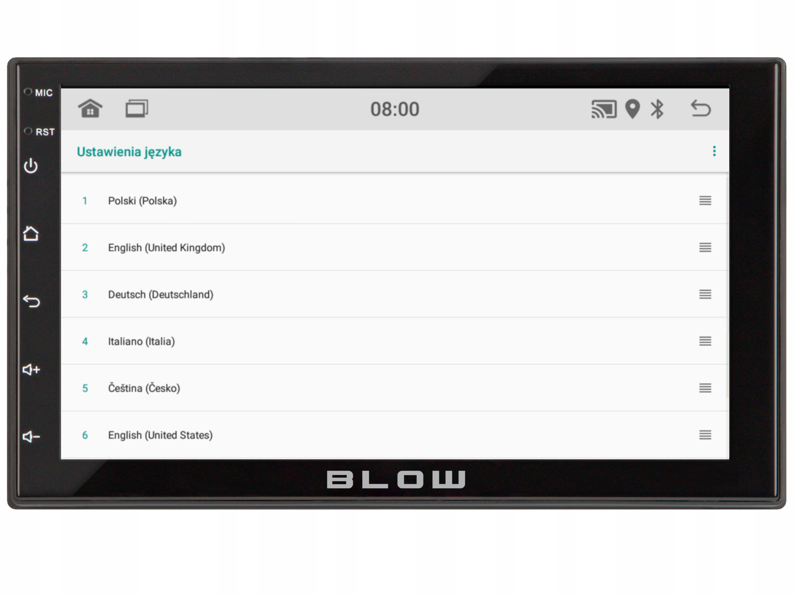 RADIO SAMOCHODOWE 2 DIN WiFi GPS ANDROID BLUETOOTH USB RDS Komunikacja Bluetooth GPS Wi-Fi