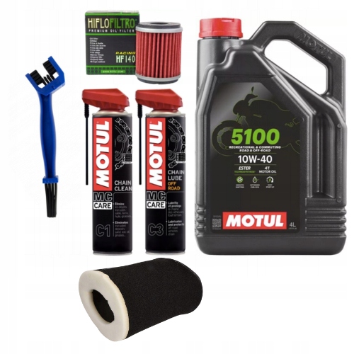 Olejový set s vzduchovým filtrom Yamaha YFZ450