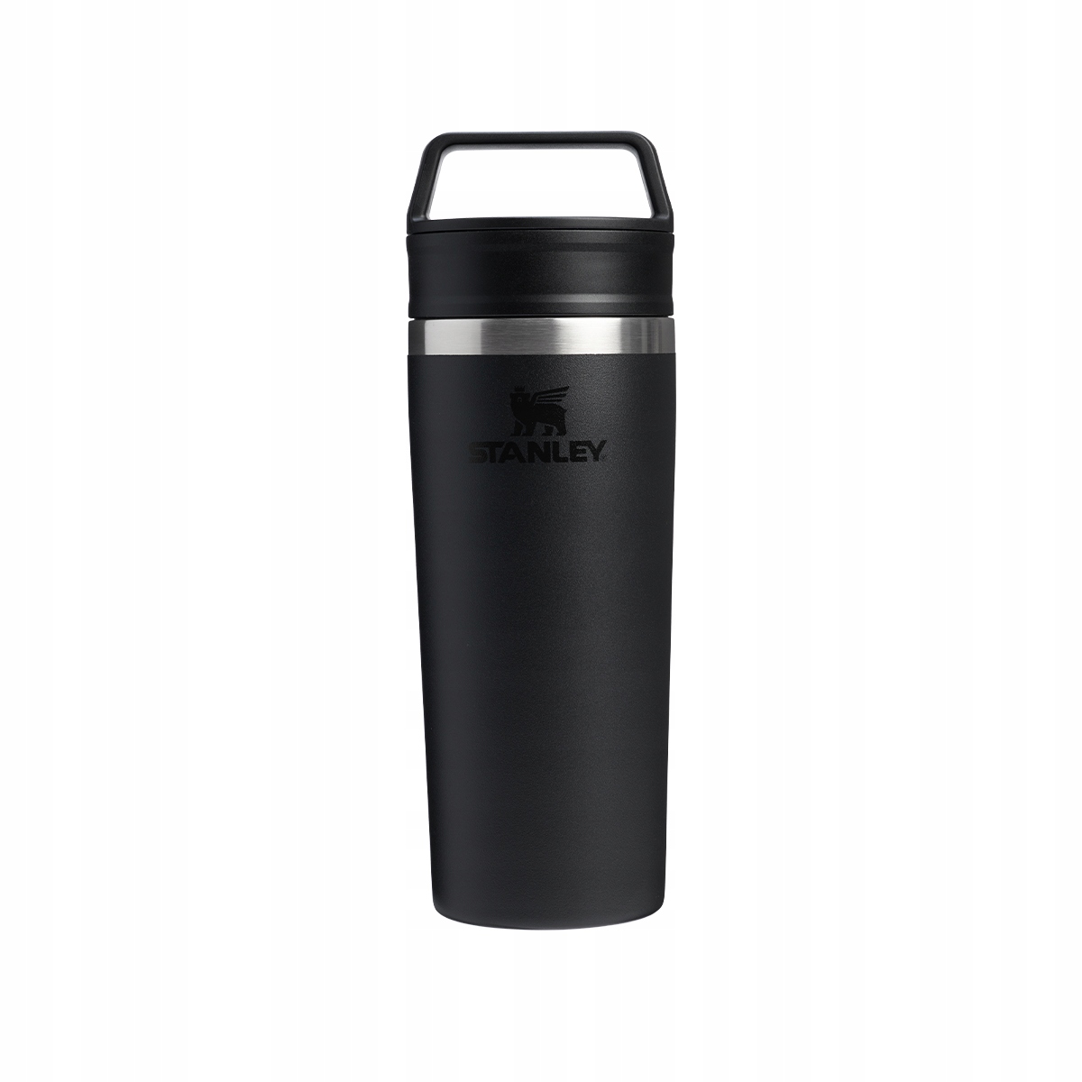 Kubek termiczny Stanley Cafe-To-Go 0,47L Black 2.0 stal szczelny z uchem