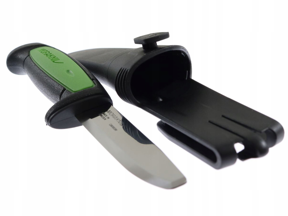 Nóż Z Pochwą Mora Safe Stal Węglowa 224MM