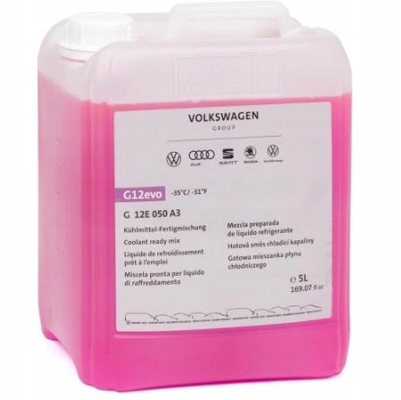 Płyn Chłodniczy G12 Evo Vw Skoda Audi G12E050A3