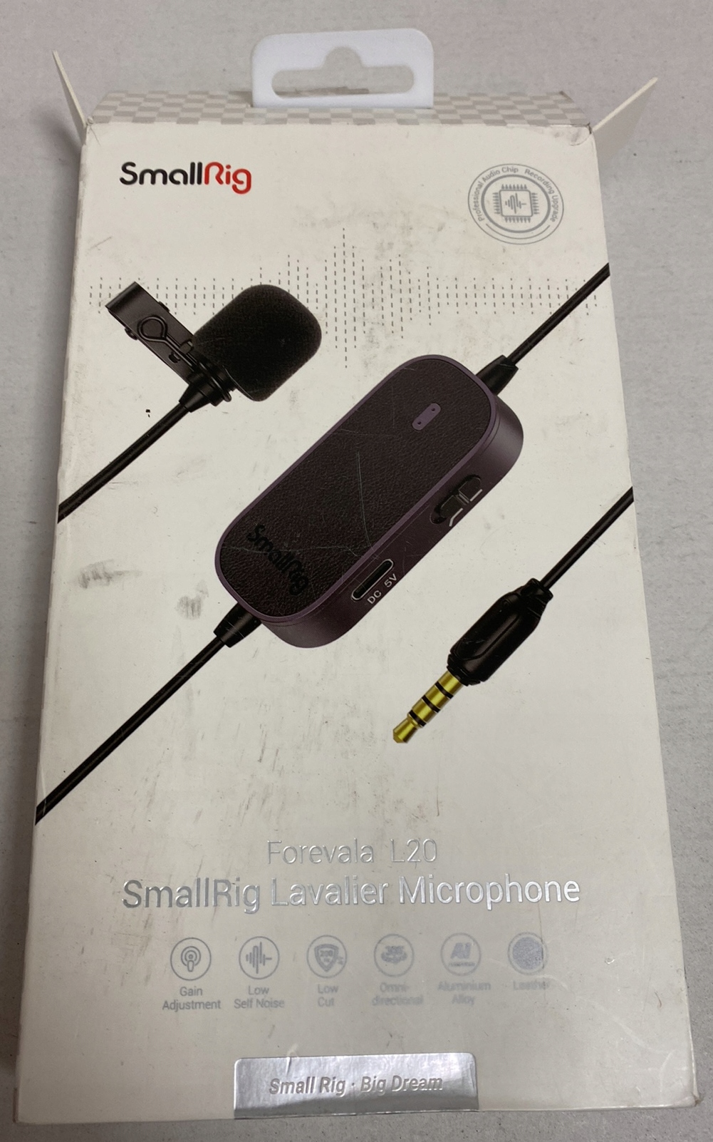 Конденсаторный микрофон Smallrig Forevala L20 тип конденсаторный