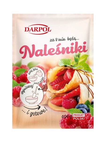 Naleśniki mieszanka Darpol 190 g x 10 sztuk EAN (GTIN) 5901793224176