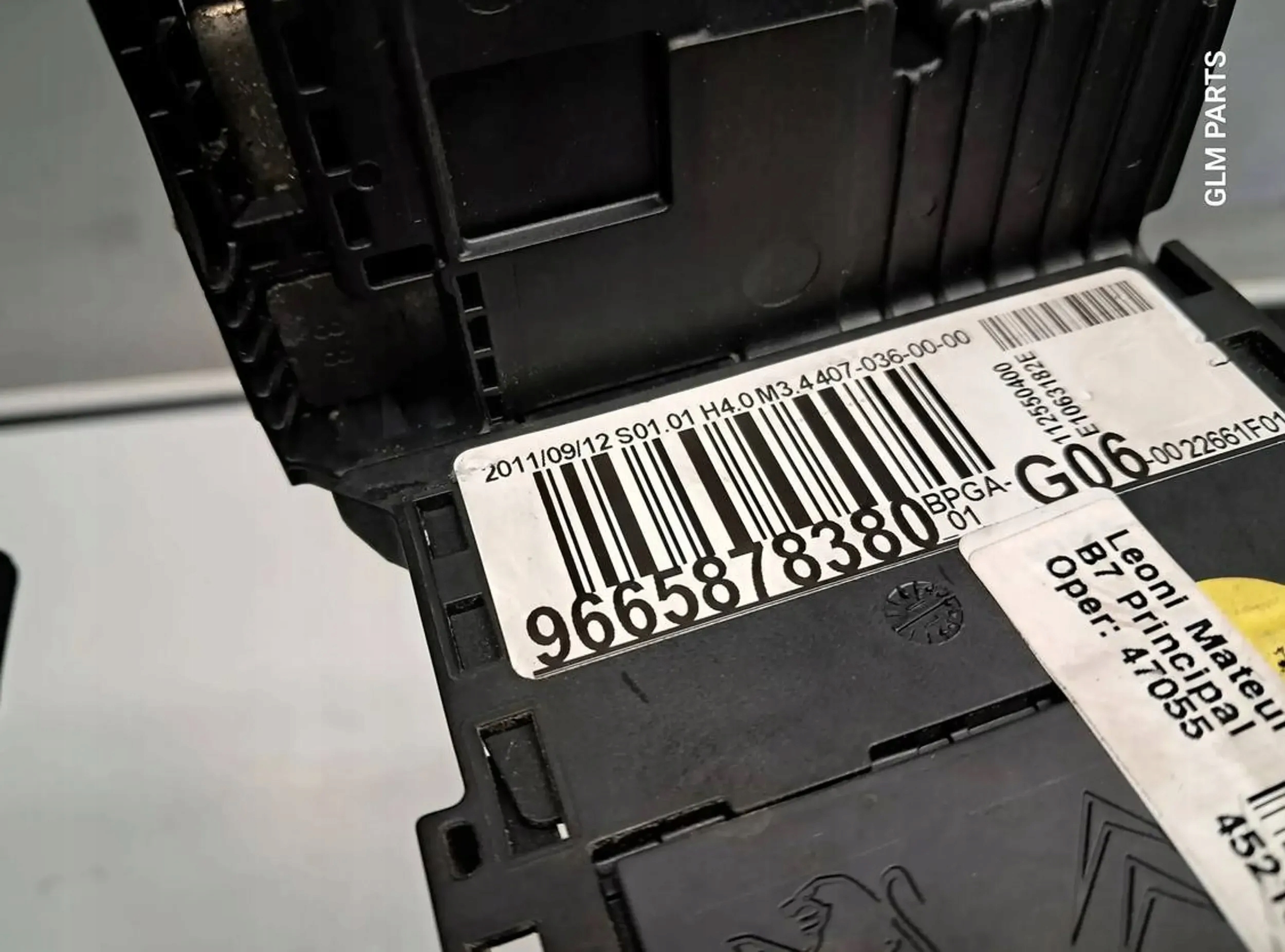 Citroen DS4 moduł akumulatora 9665878380 Numer katalogowy części 9665878380