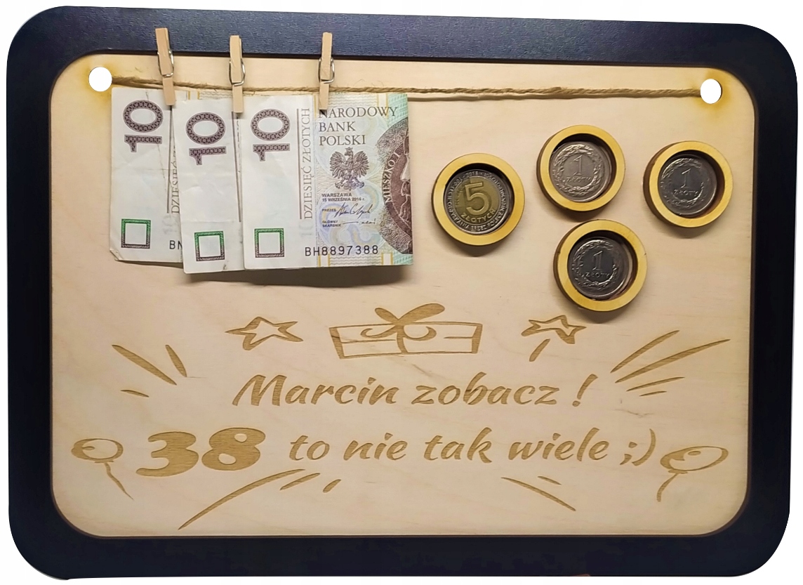 

Ramka Tabliczka Urodziny Prezent Każdy Wiek