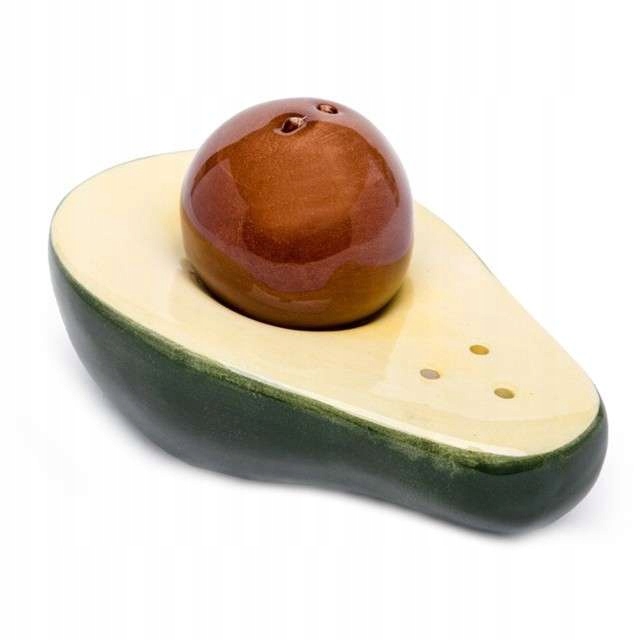 

Przyprawniki solniczka Awokado pieprzniczka Prezen