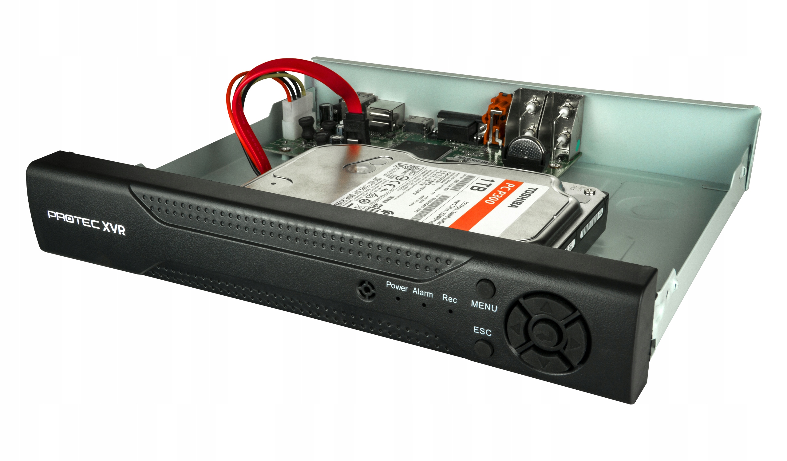 ZESTAW 2 KAMERY FULLHD MONITORING ZEWNĘTRZNY PODGLĄD NA APLIKACJI Model PR-XVR-02T2p-bd