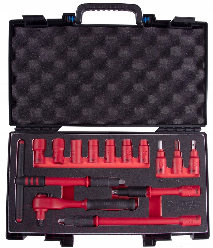 Kľúče predlžovacie nástavce Hex izolované 3/8 Elektrika King Tony 35VE01MRV
