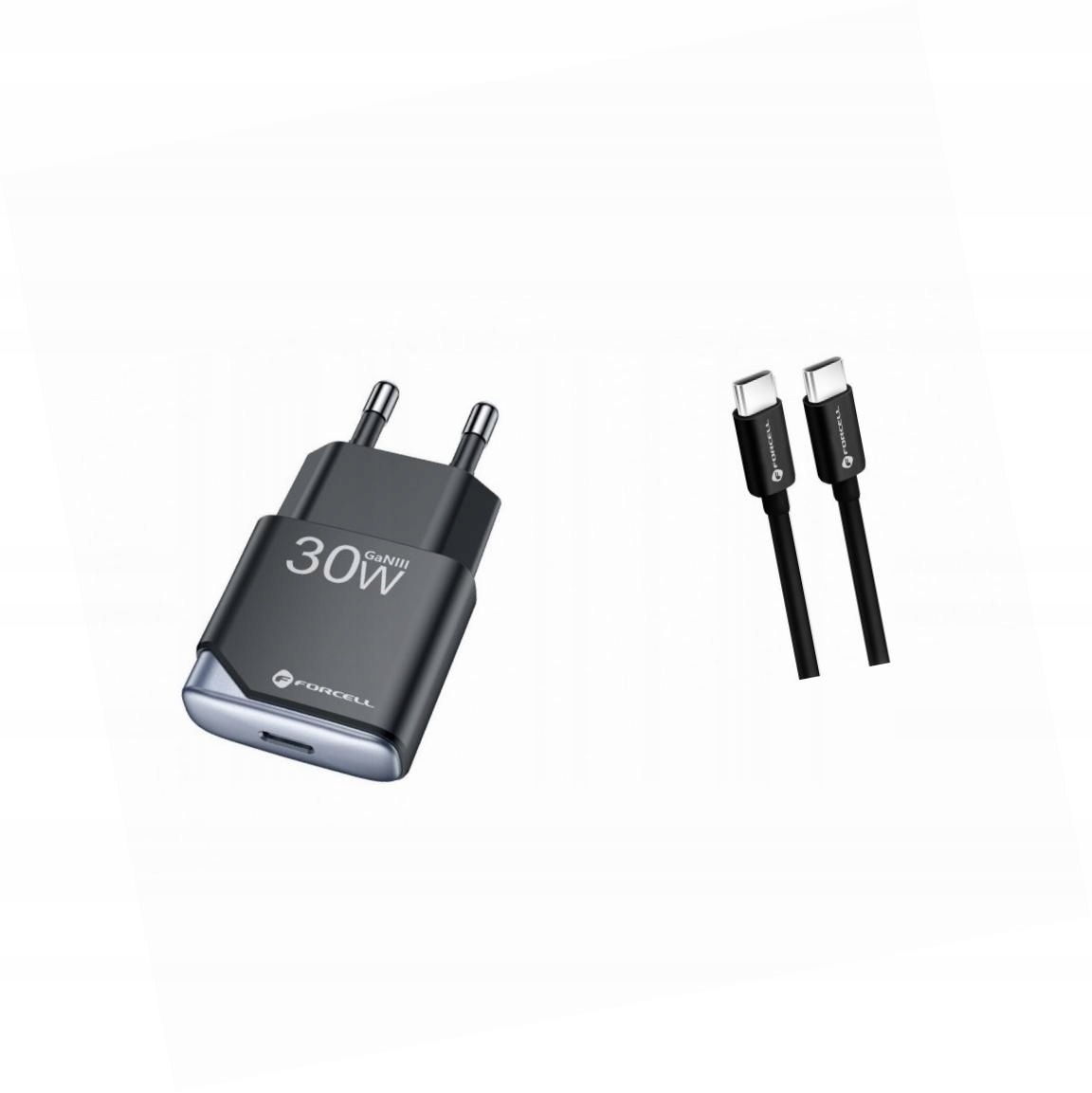 Ładowarka 30W czarna z przewodem 1,5 metra Usb-c do Redmi Note 14 Pro Plu
