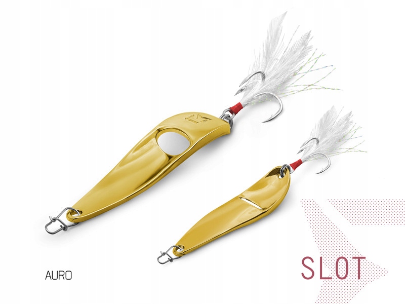 Blacha wahadłowa Slot 20g #4 Auro Delphin