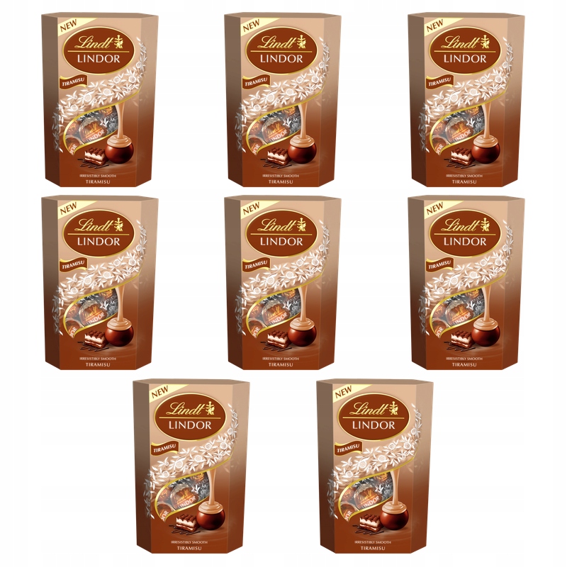 Lindor Tiramisu Cornet 200g X8