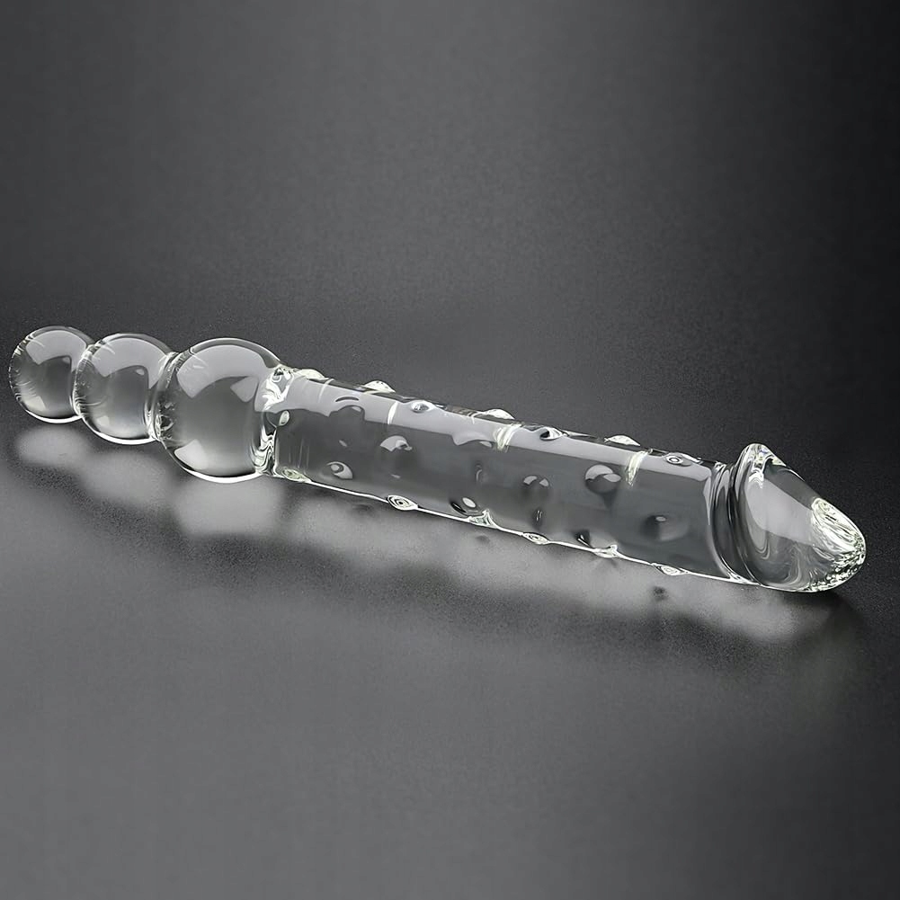 SXOVO Dildo Realistyczny 25cm Szkło Analkule G-Punkt Prostata Stymulacja — miniatura 6