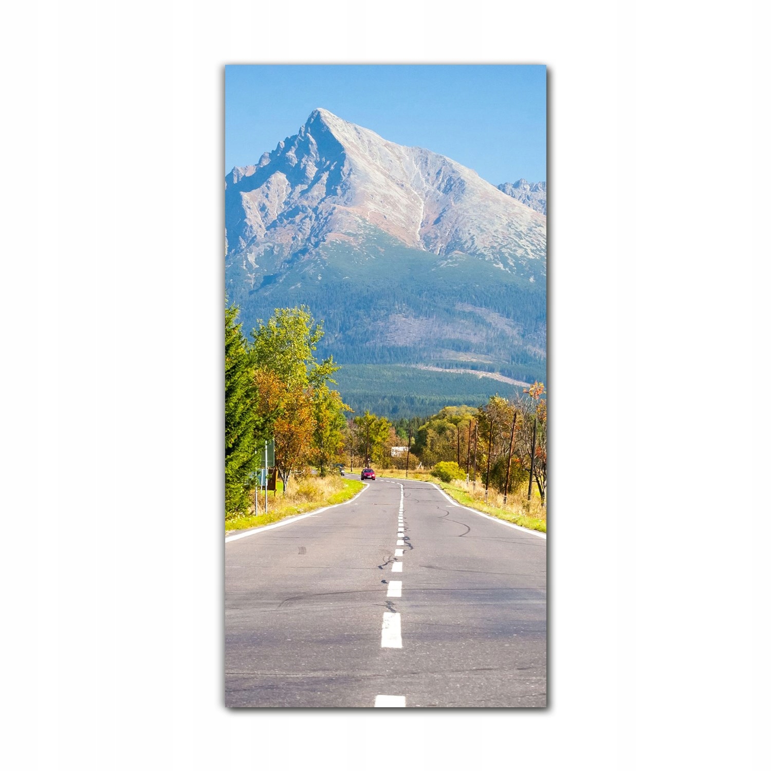 

Obraz na szkle do sypialni 70x140 Tatry Słowacja