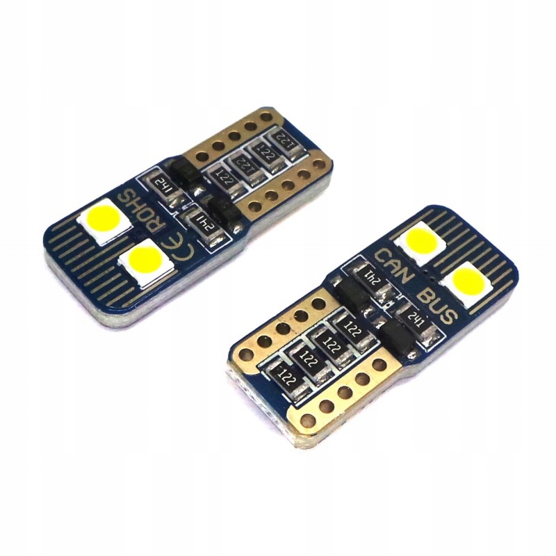 

żarówka Led W5W T10 12V-18V 3W Canbus 320lm biała