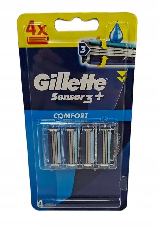 GILLETTE SERIES COMFORT WKŁADY WYMIENNE 4 SZTUKI SENSOR3+