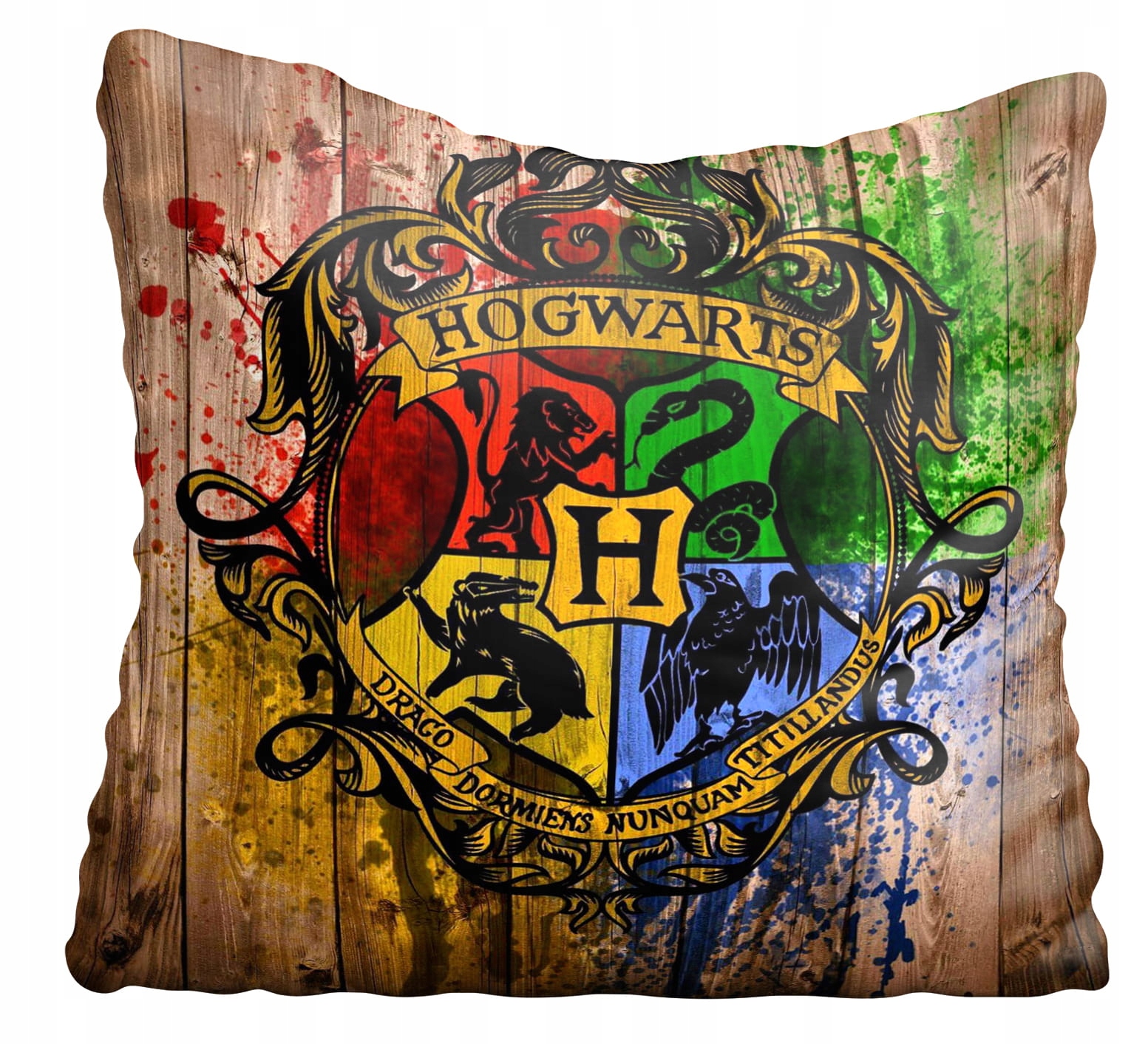 

Poduszka poszewka Harry Potter Hogwarts 40x40c