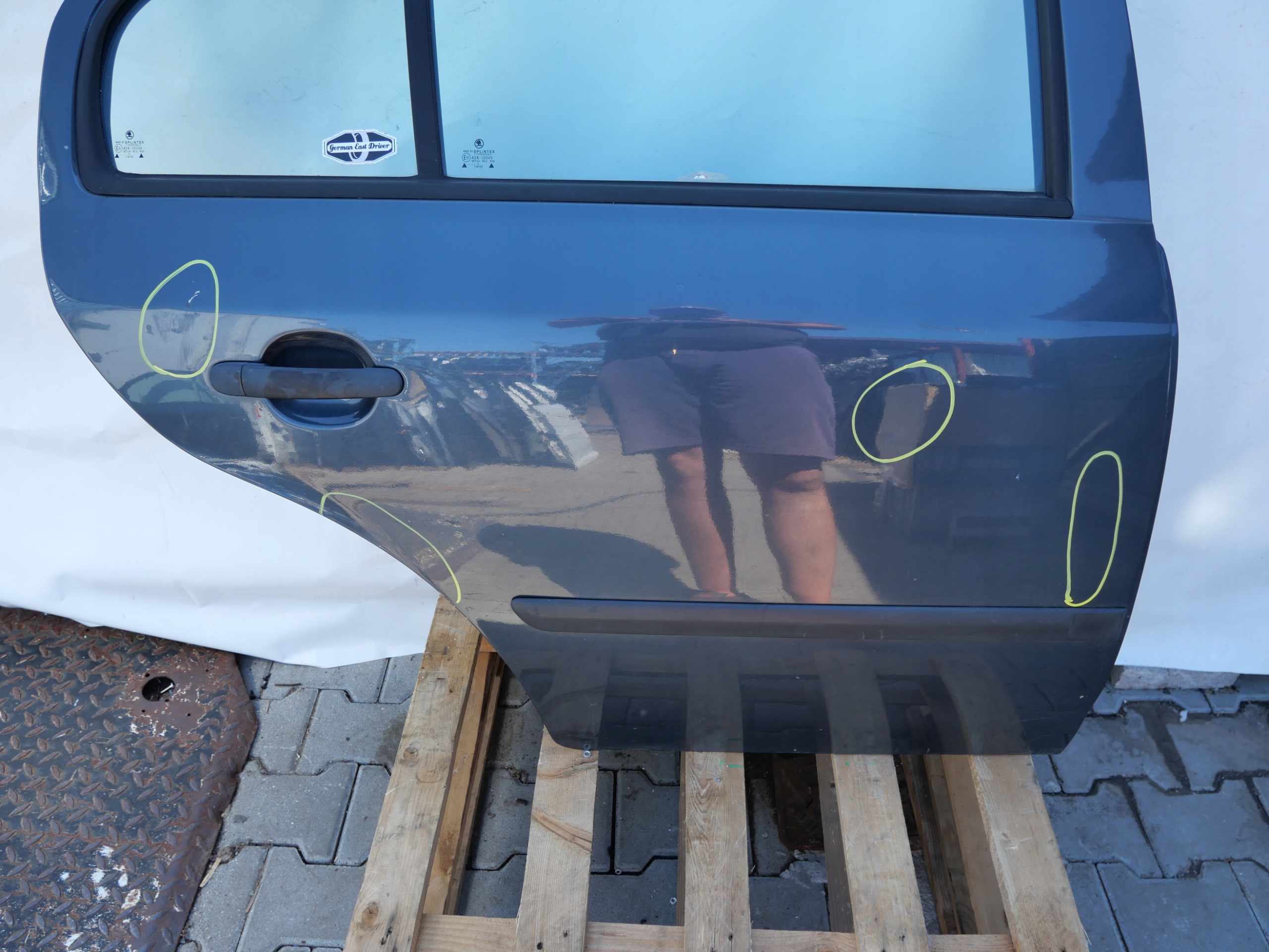 Tür rechts heck SKODA OCTAVIA und