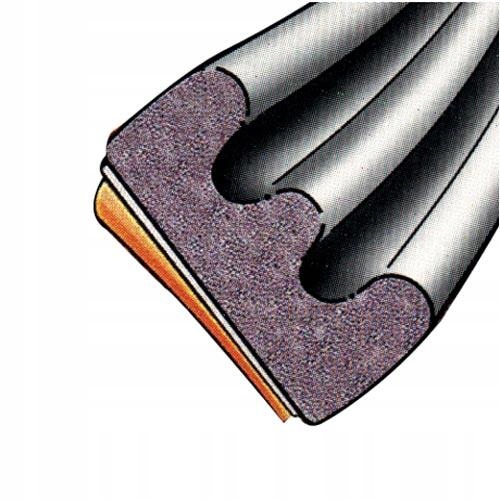 těsnění okenní Epdm K 9x4mm Bí (100m) Trelleborg