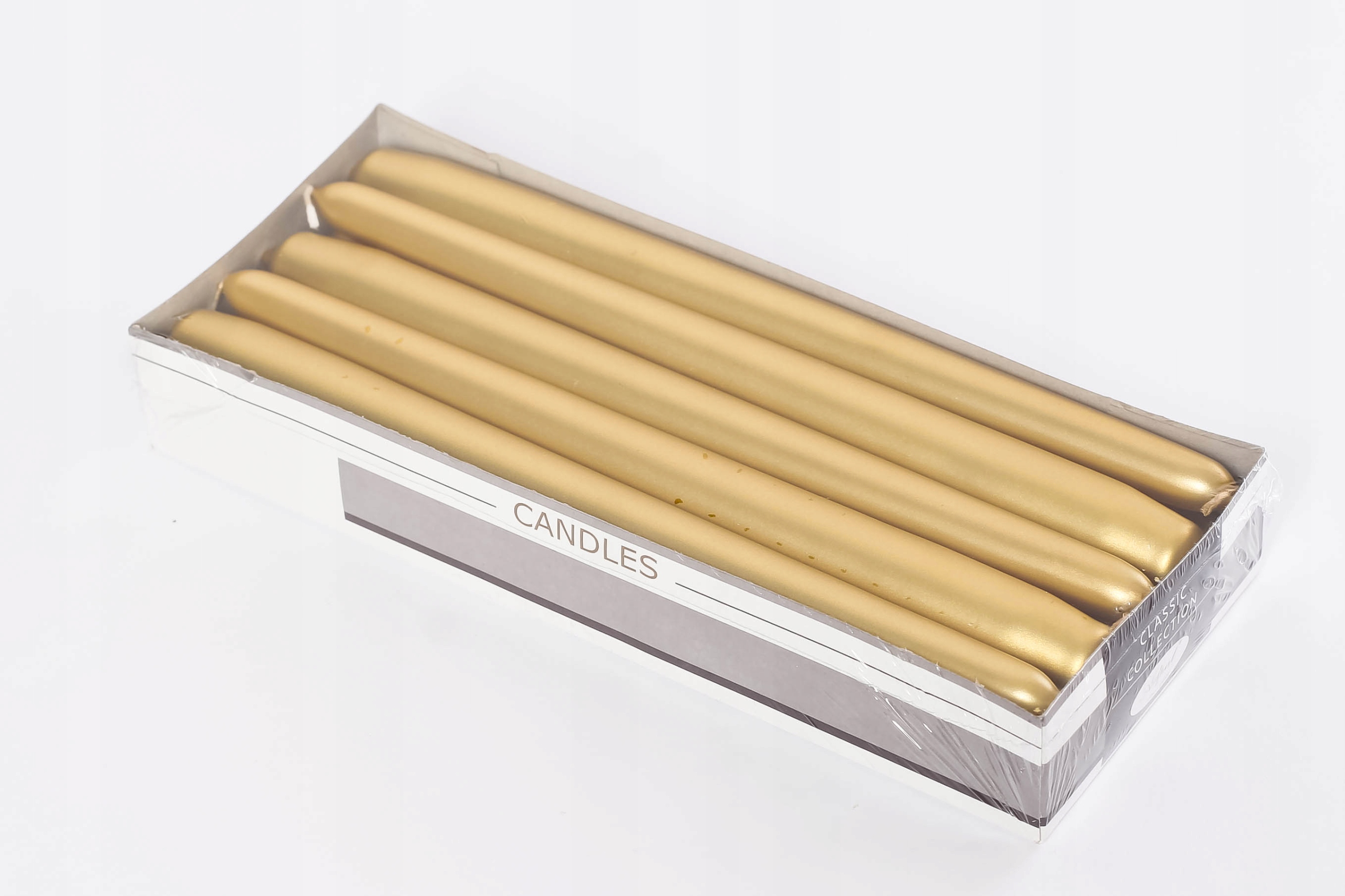

Świece Stożkowe złote 240/22 mm 10 szt