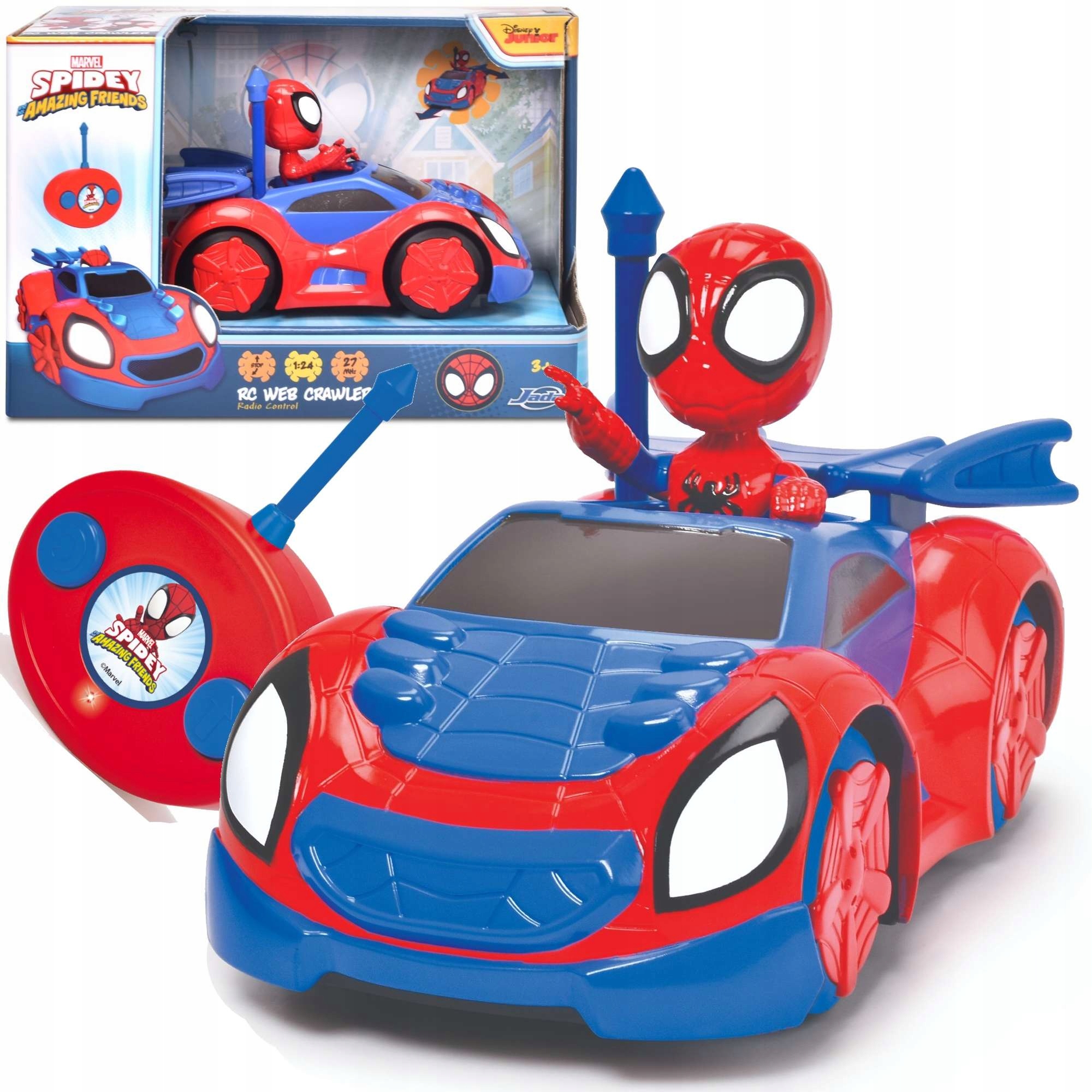 Auto Spiderman - RC modely aut, motorek a dalších vozidel - Allegro