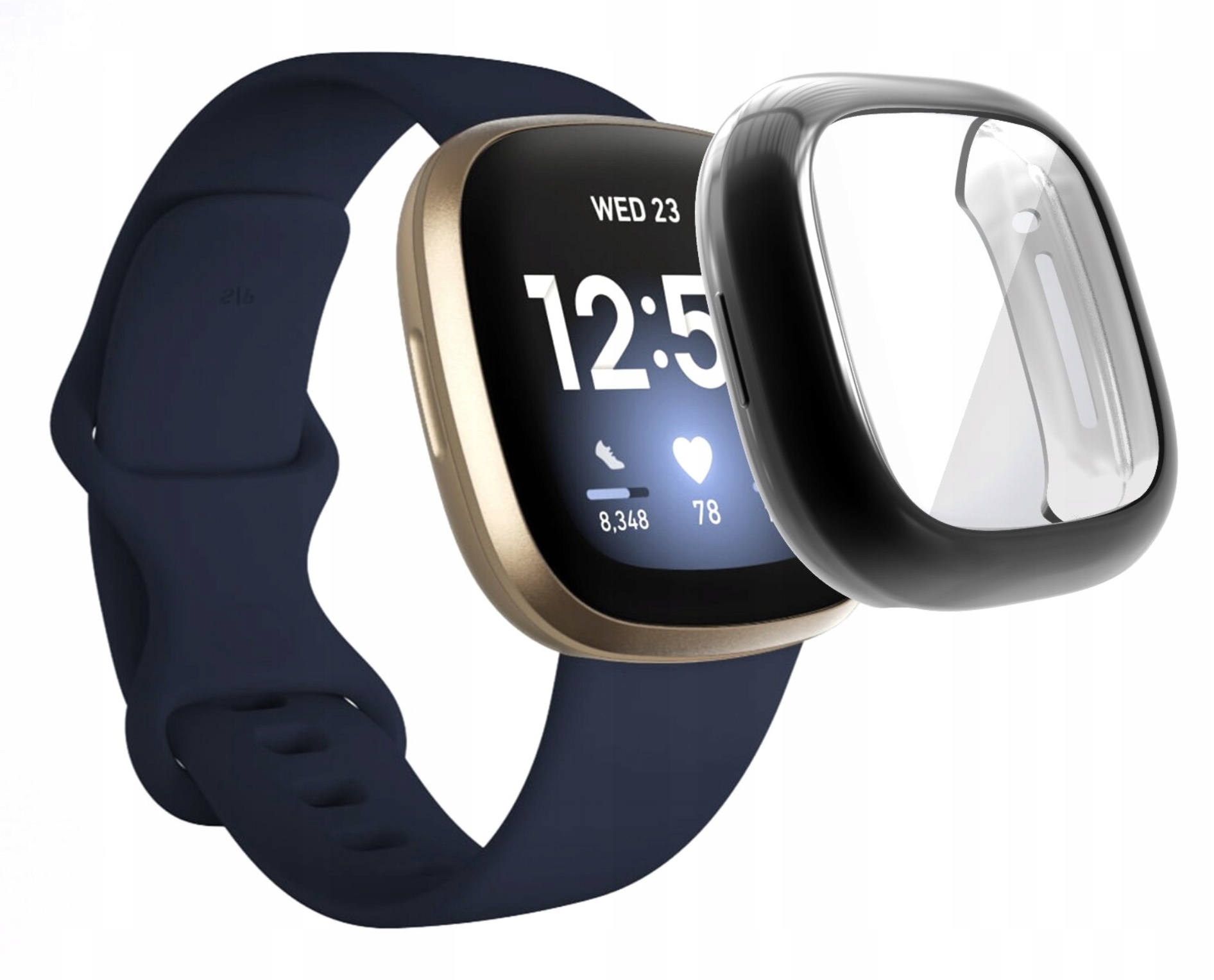 

Etui Silikonowe Nakładka Case Fitbit Versa 3 Sense