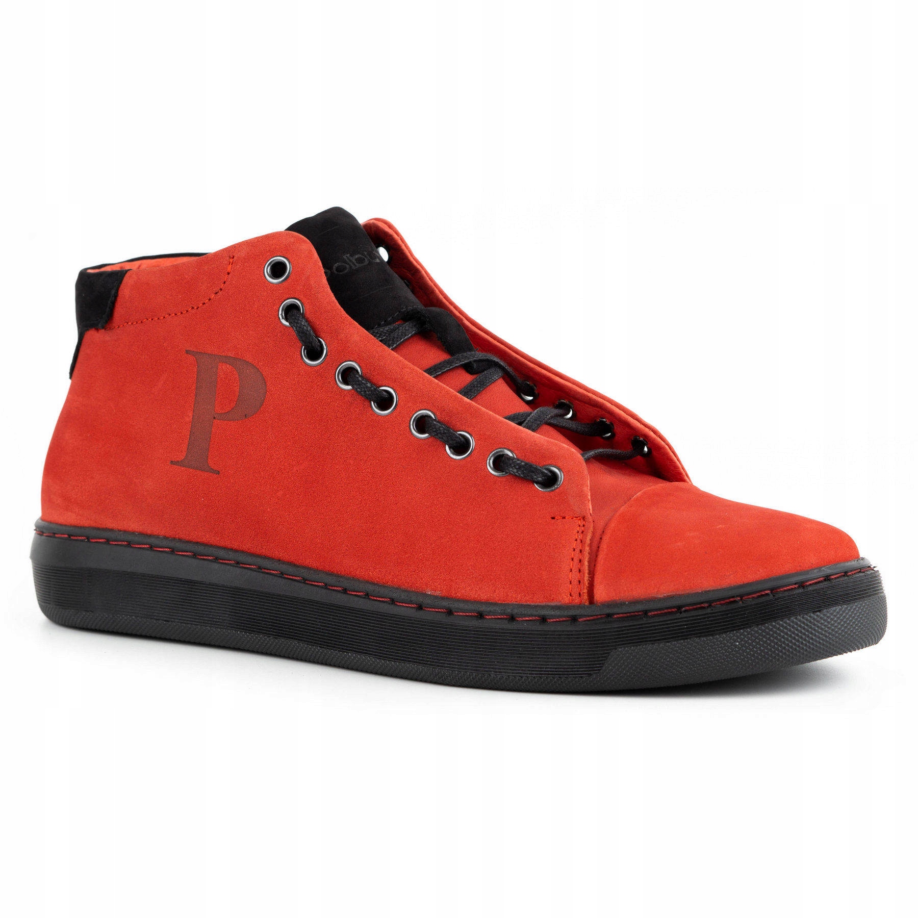 

Buty Męskie Casual Skóra Polskie 2110 Czerwony 42