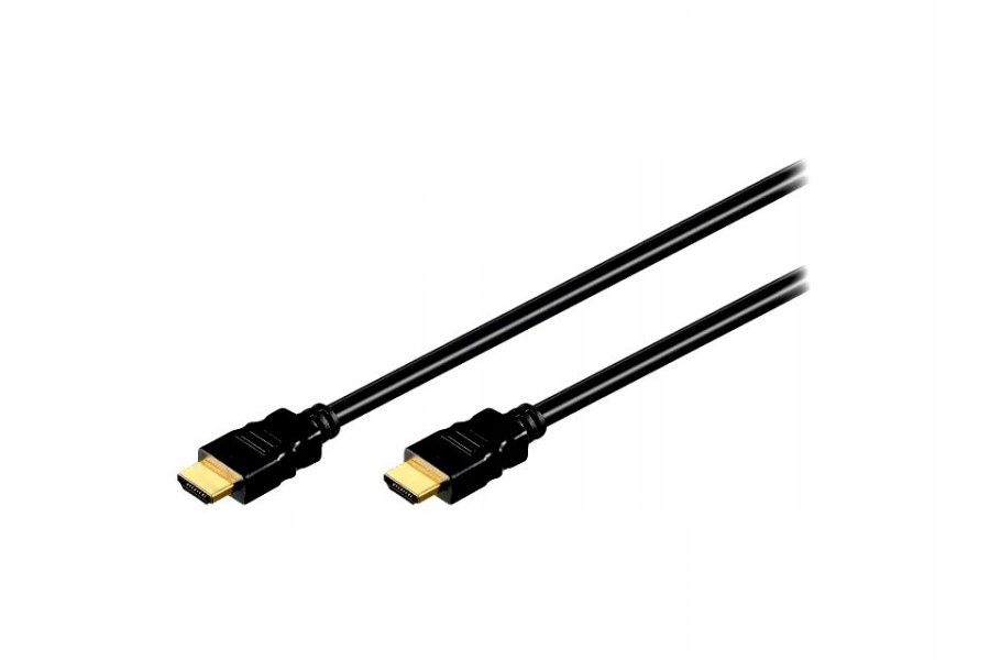 

Goobay 51820 Kabel Hdmi 1.4 Wtyk HDMIx2 2m Czarny