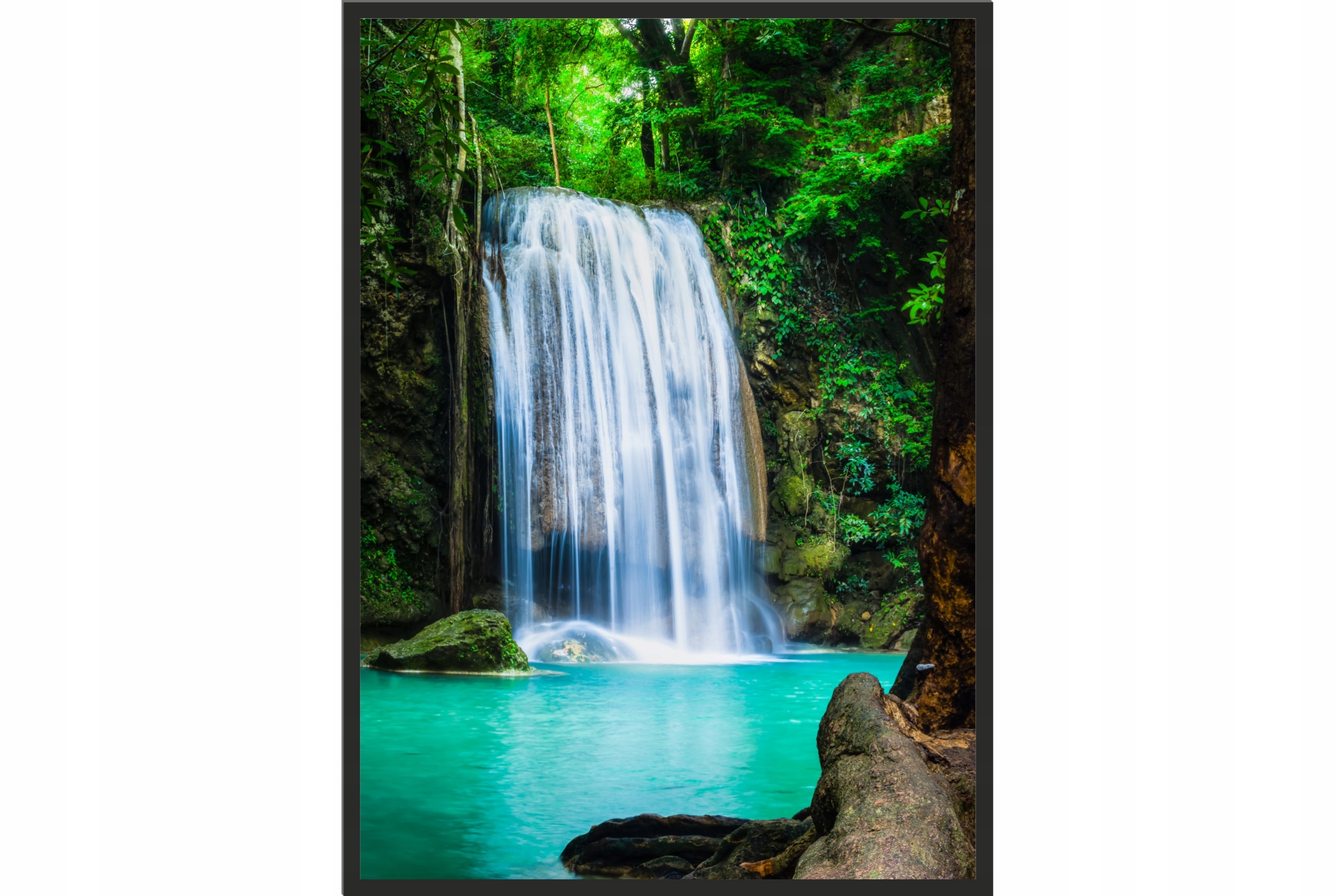 

Obraz plakat 70x50 wodospad natura las zieleń