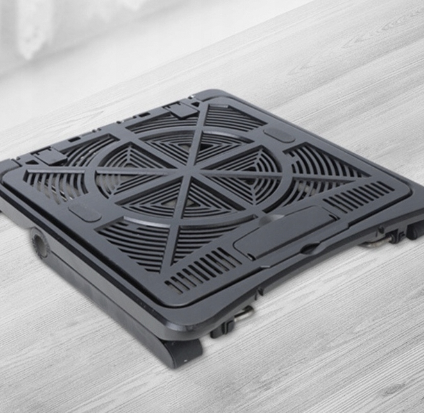 Regulowany stojak na laptopa antypoślizgowy czarny Marka inna