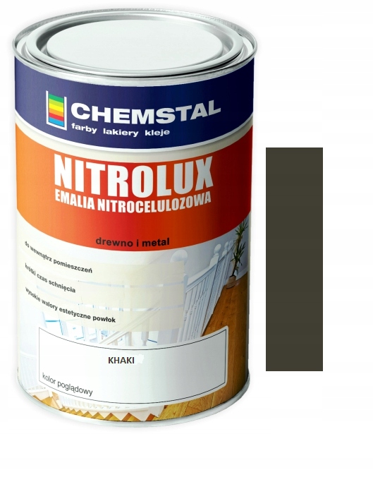 

Chemstal Nitrolux Emalia Nitro 1L Khaki Połysk