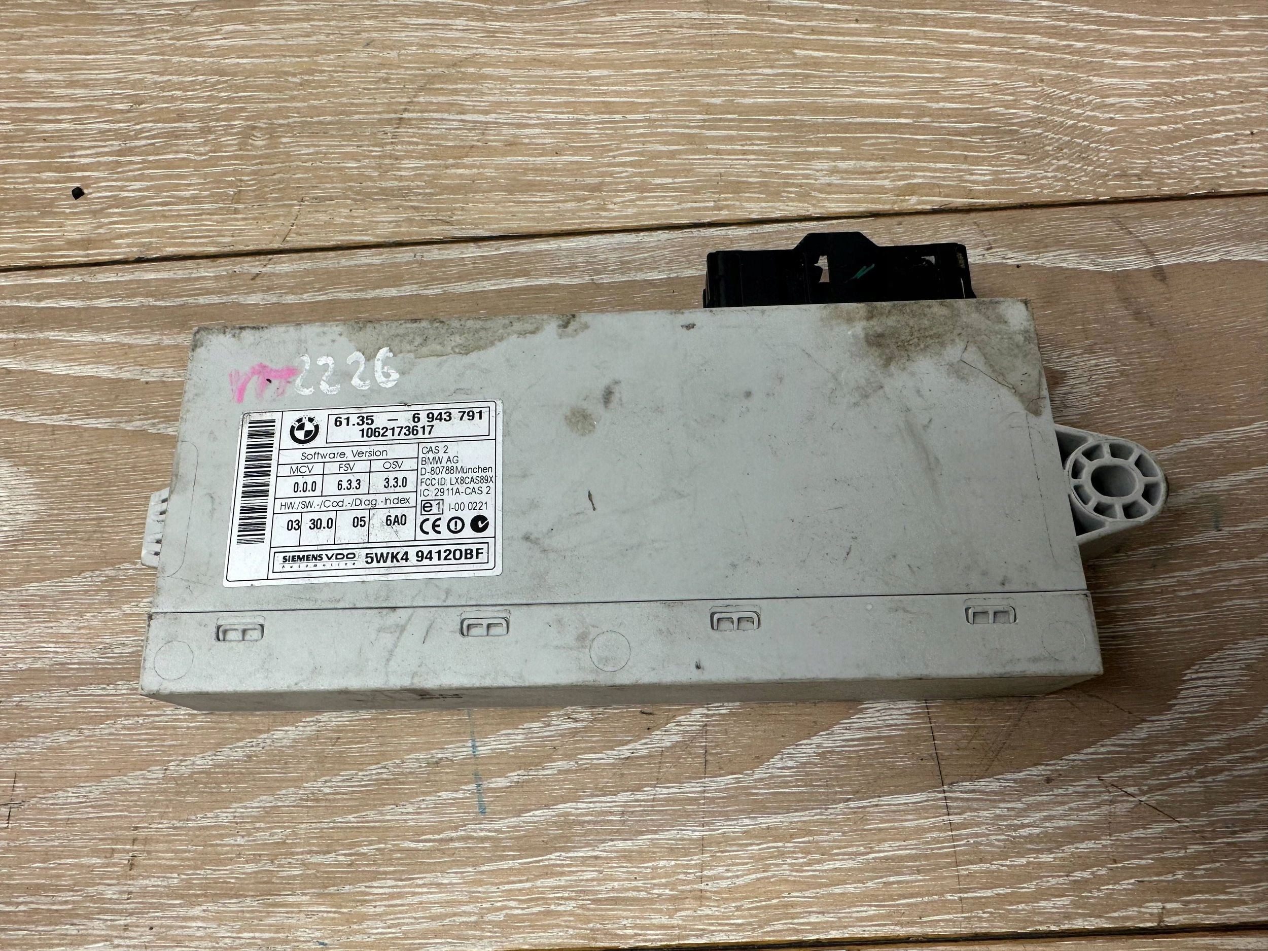 Centralina CAS BMW 1 E81 E87 6943791