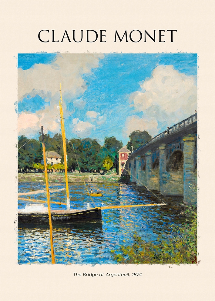 

Claude Monet Most Plakat B2 50x70cm #414
