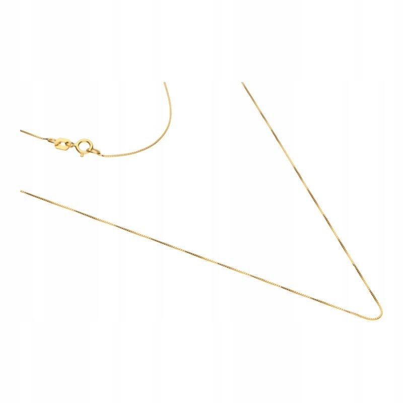 Řetízek zlatý 585 jemný, ideální jako dárek k Svaté Přijímání R45 14kt