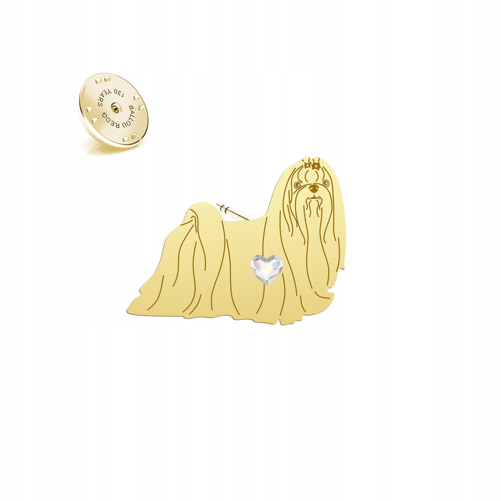 Odznak s maltézským psem 925 Žena Šperky Dárek Dedikace