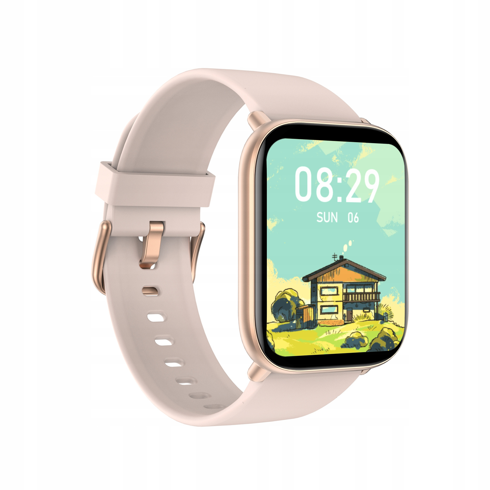 Inteligentné hodinky elektronické Oromed Oro-fit Pro Gt Pink
