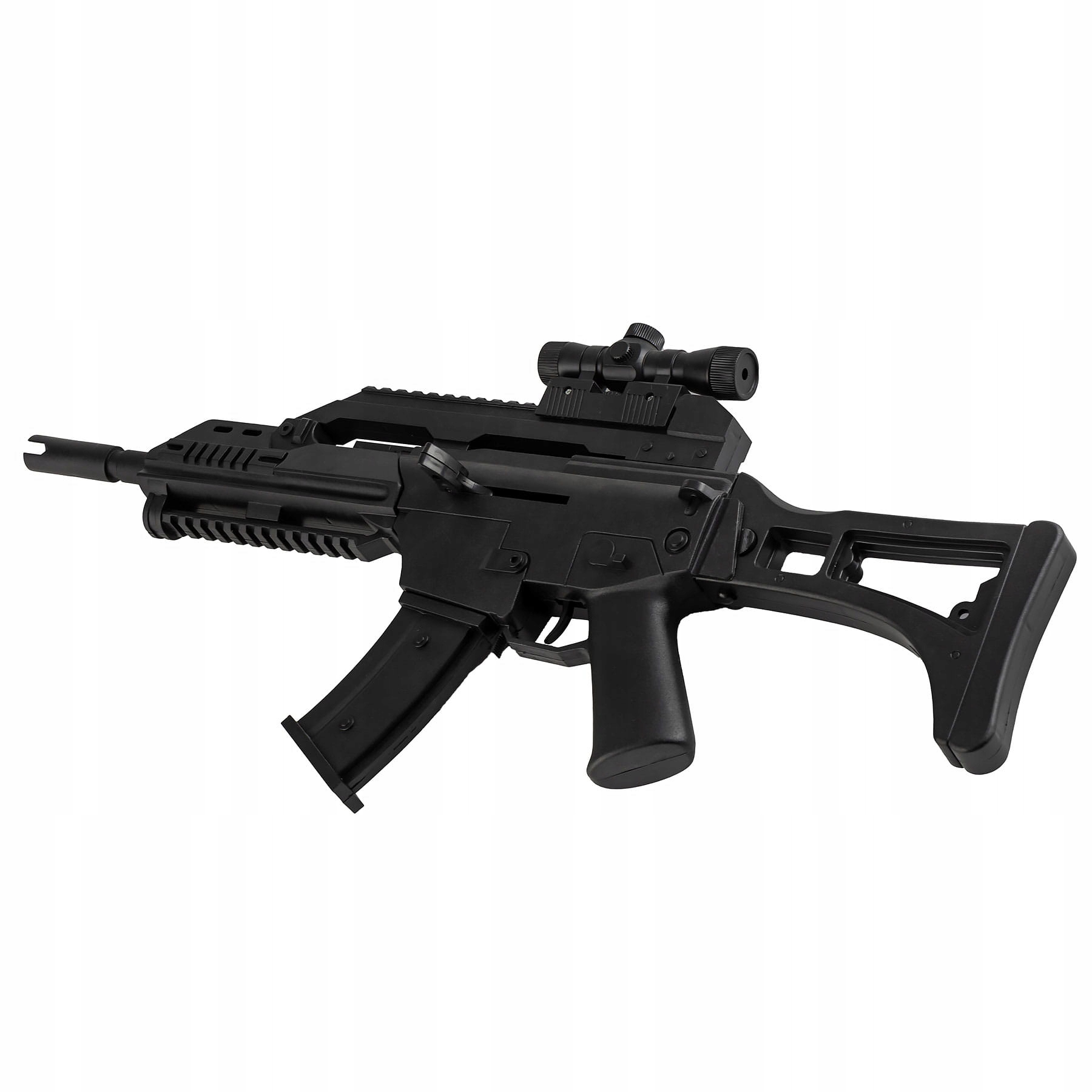 KARABIN SZTURMOWY NA KULKI G36 PISTOLET P41 CELOWNIK LASEROWY + TARCZA Marka Toys