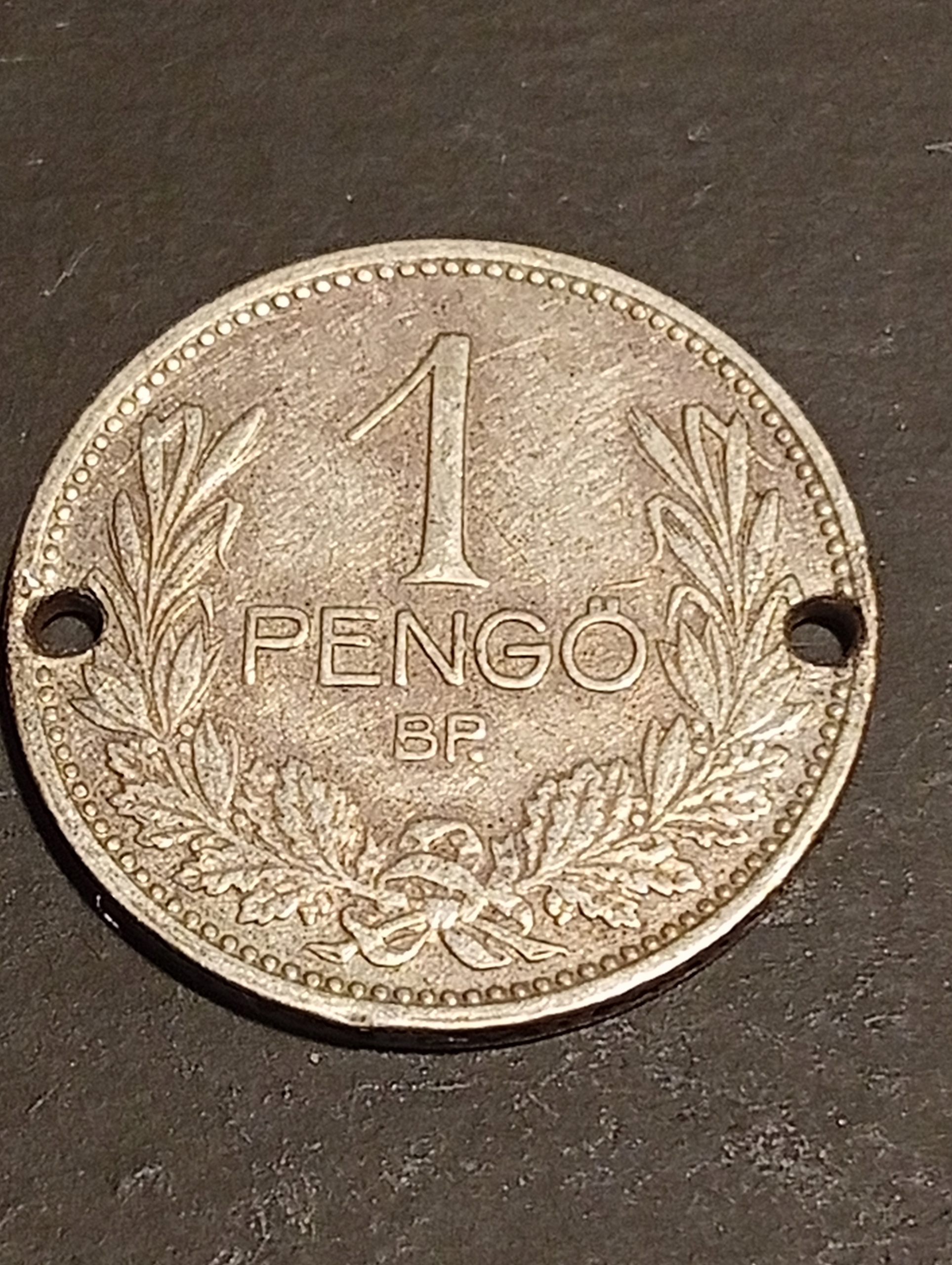 1 PENGO 1927 r. / SREBRO /